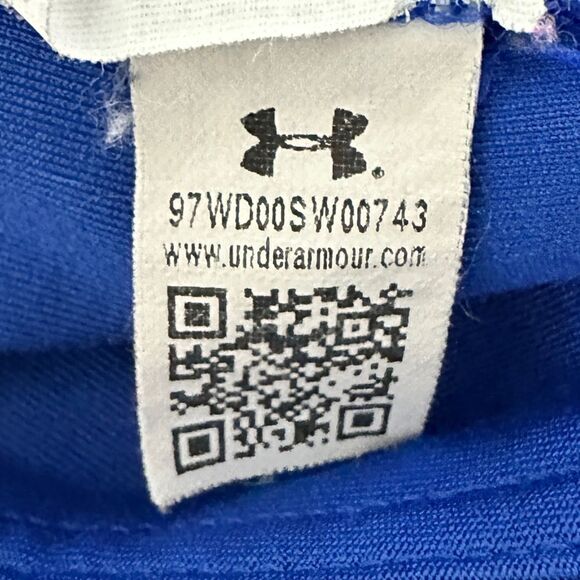 Under Armour royal blue capri leggings.  Size SP - Picture 7 of 8